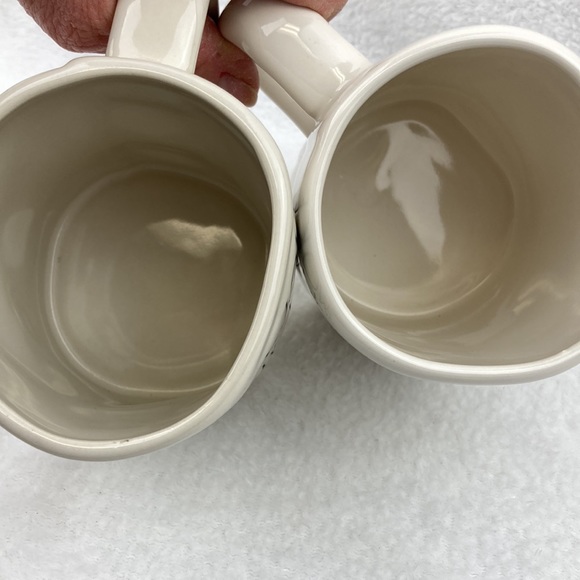 Rae Dunn Artisan Stoneware I Woke Up Like This Coffee Mugs Set of 2 - Picture 6 of 10